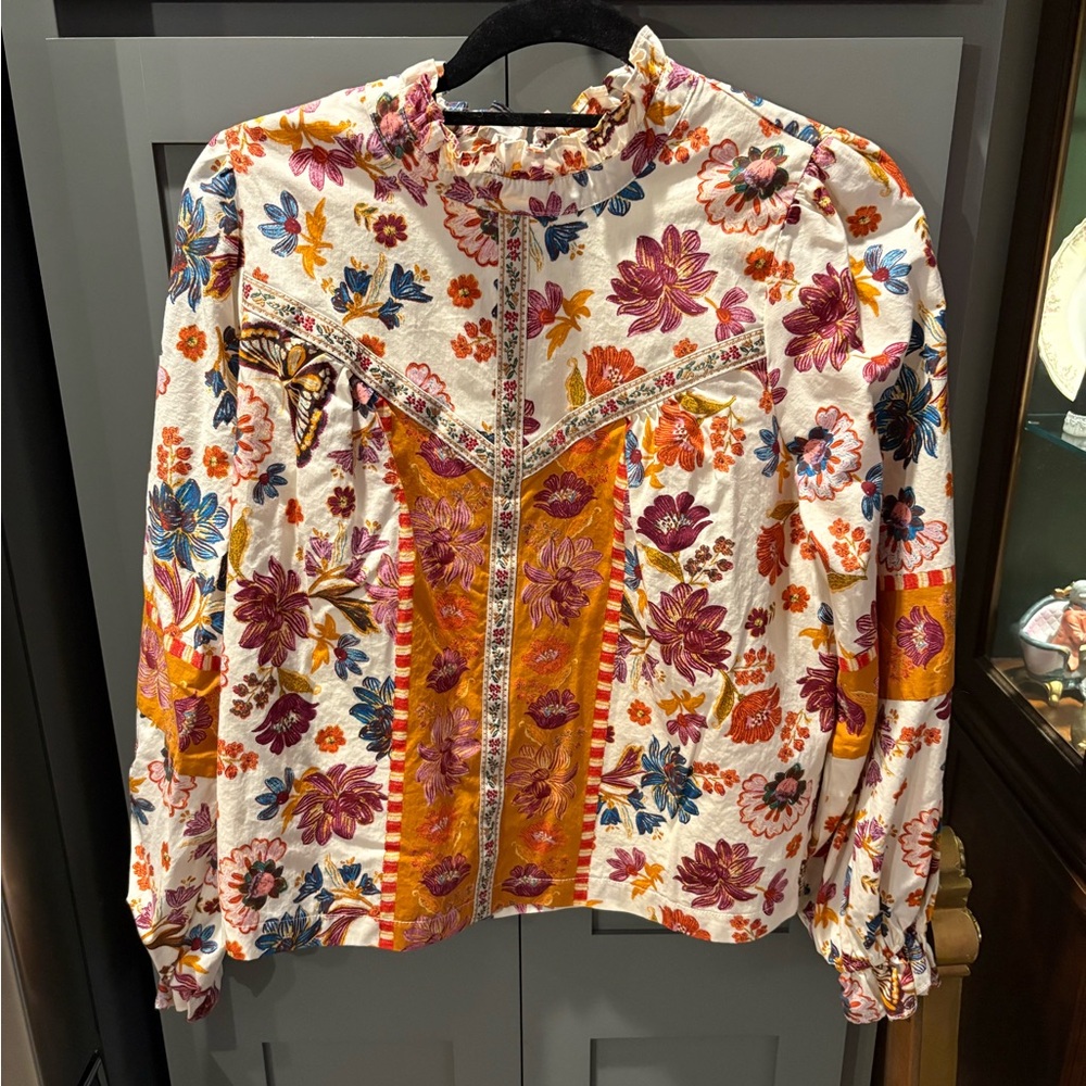 &Merci Patterned Blouse - Picture 2 of 5